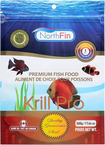 Northfin Food Krill Gold 2mm Pellet 250 Gram Package in Kuwait