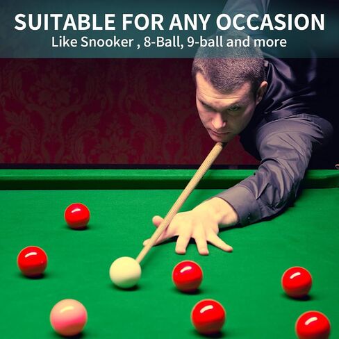 Pool Cue Chalk 2 Pack, Premium Round Pool Stick Chalk Billiard Table Accessories for Professional Tournament, Clubs, Bars, Home (Outstanding Performance, Reduce Miscue, Durable)- Blue in Kuwait