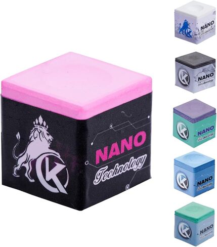 KONLLEN Pool Cue Chalk Nano Technology Billiard Chalk for Professional Tournament Dedicated Pool Chalk (Outstanding Performance, Reduce Miscue, Durable) in Saudi Arabia