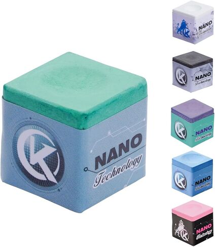 KONLLEN Pool Cue Chalk Nano Technology Billiard Chalk for Professional Tournament Dedicated Pool Chalk (Outstanding Performance, Reduce Miscue, Durable) in Saudi Arabia