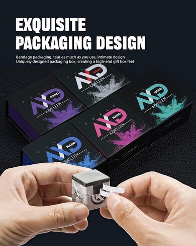 KONLLEN Pool Cue Chalk Nano Technology Billiard Chalk for Professional Tournament Dedicated Pool Chalk (Outstanding Performance, Reduce Miscue, Durable) in Saudi Arabia