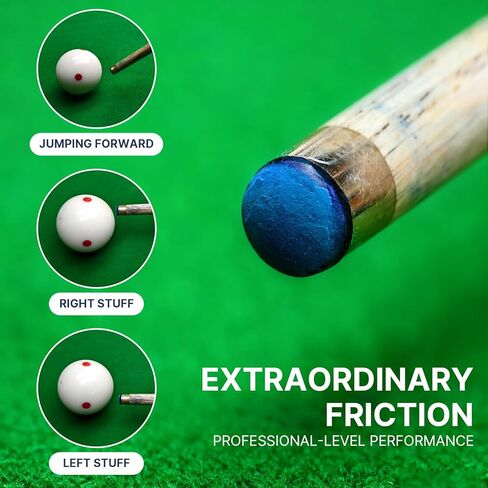 Ultra-Premium Nano Pool Cue Chalk Set, 2-Pack – Luxury Billiard Chalk with Precision Grip, Superior Clean Performance & Elite Gift Presentation for Advanced Players and Cue Connoisseurs in Kuwait