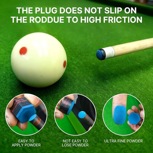 Ultra-Premium Nano Pool Cue Chalk Set, 2-Pack – Luxury Billiard Chalk with Precision Grip, Superior Clean Performance & Elite Gift Presentation for Advanced Players and Cue Connoisseurs in Kuwait