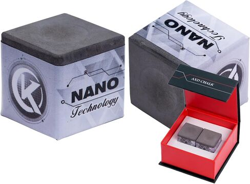 KONLLEN Pool Cue Chalk Nano Technology Billiard Chalk for Professional Tournament Dedicated Pool Chalk (Outstanding Performance, Reduce Miscue, Durable) in Saudi Arabia