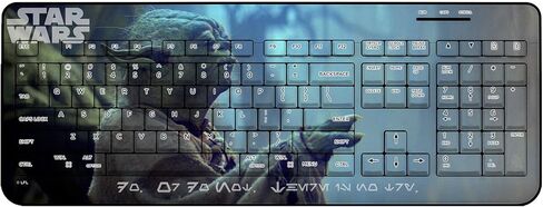 حرب النجوم Yoda اللحظات السينمائية: Discovery Wireless USB لوحة مفاتيح in Kuwait