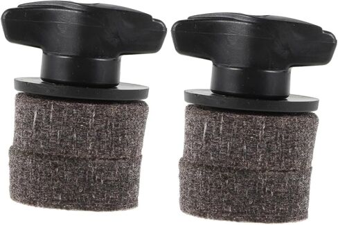 DECHOUS 2set Cymbal Felt Pads Plastic Bracket and Wing Nut Accessories for Drum Kit Lightweight Versatile Cymbal Stand Components in Saudi Arabia