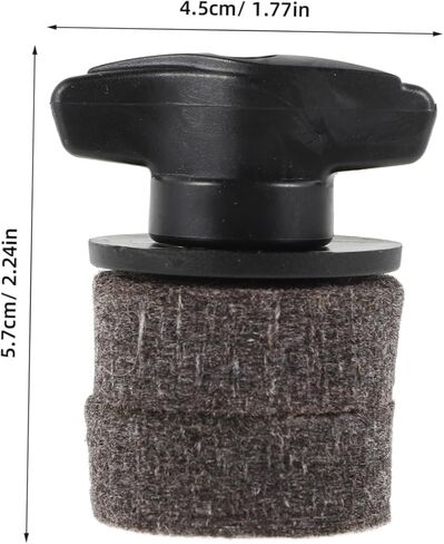 DECHOUS 2set Cymbal Felt Pads Plastic Bracket and Wing Nut Accessories for Drum Kit Lightweight Versatile Cymbal Stand Components in Saudi Arabia