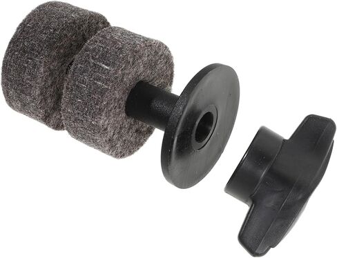 DECHOUS 2set Cymbal Felt Pads Plastic Bracket and Wing Nut Accessories for Drum Kit Lightweight Versatile Cymbal Stand Components in Saudi Arabia
