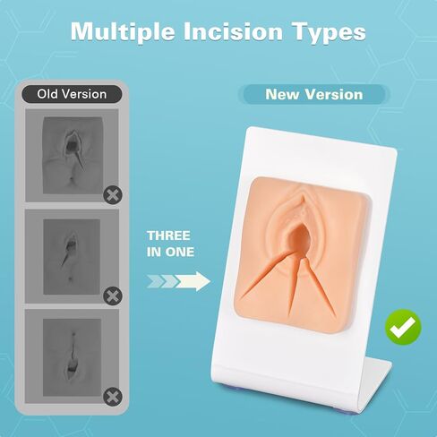 Episiotomy Suturing Training Model – 3-in-1 Multi-Incision Perineal Repair Simulator for Obstetric Nursing, Midwifery and Gynecology Education in Kuwait