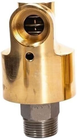 HD20 DN20 0.75 Inch Rotating Joint 360 Rotary Water Air Oil Swivel Coupling Spray Universal Connector Brass Rotation Union(Left Thread) in Kuwait