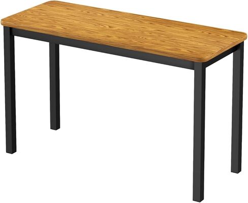 Correll Lab Table with Medium Oak and Black Finish LT2448-06-09-06 in Saudi Arabia