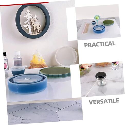 TEHAUX Adjustable Height Epoxy Resin Leveling Table Craft Leveling Platform for Jewelry Making DIY Projects in Saudi Arabia