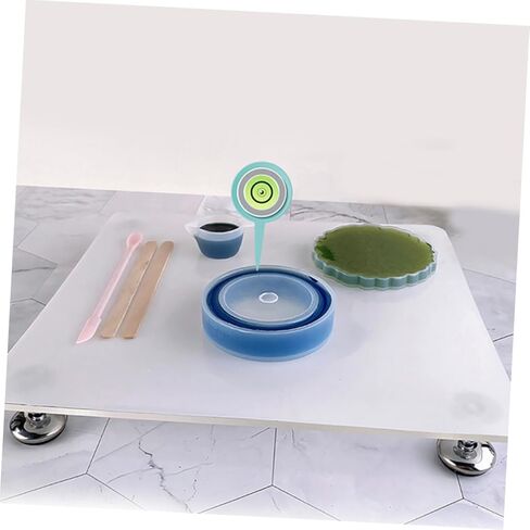 TEHAUX Adjustable Height Epoxy Resin Leveling Table Craft Leveling Platform for Jewelry Making DIY Projects in Saudi Arabia