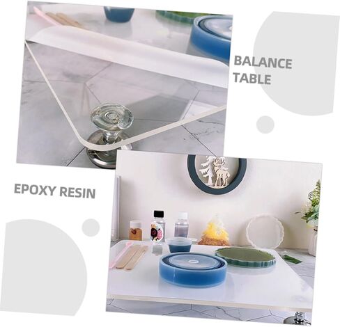 VILLFUL Self-Leveling Epoxy Resin Table Craft Leveler Adjustable Feet Resin Molding in Saudi Arabia