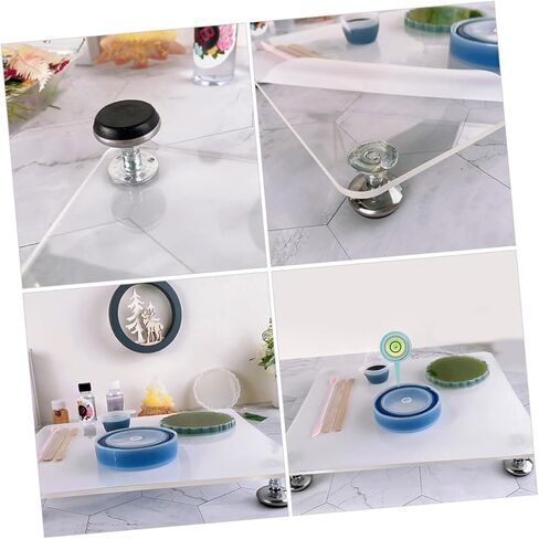 VILLFUL Self-Leveling Epoxy Resin Table Craft Leveler Adjustable Feet Resin Molding in Saudi Arabia