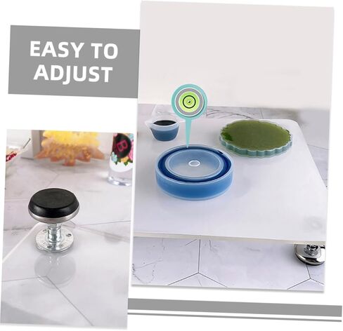 VILLFUL Self-Leveling Epoxy Resin Table Craft Leveler Adjustable Feet Resin Molding in Saudi Arabia