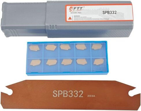 SPB332 SPB323 Groove Cut Off Holder Featuring SP300 Cutting Insert, Superior Durability in Kuwait