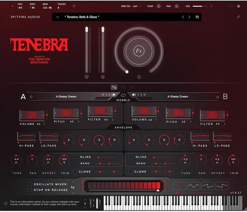 البرنامج الإضافي لمكتبة أصوات الآلات المتعددة Spitfire Audio Tenebra in Saudi Arabia