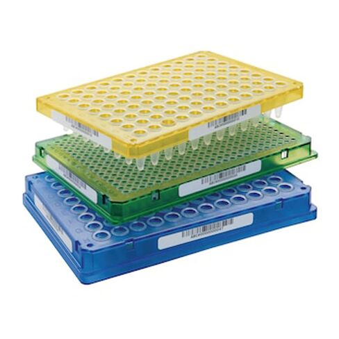 Eppendorf 0030129628 Twin. Tec 384 PCR Plate, Colorless, Forensic DNA Grade, 40µL (Pack of 10) in Kuwait
