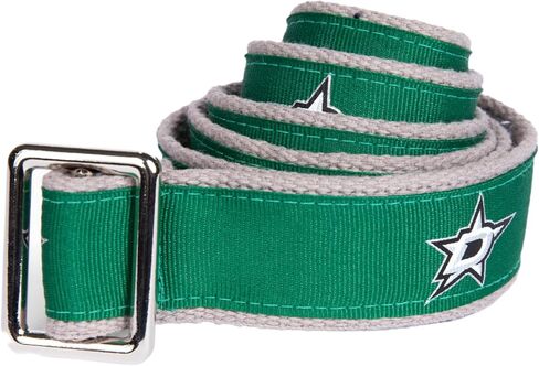 GELLS Dallas Stars NHL Hockey Belt Officially Licensed With Nickel Finished Brass Buckle And Logo Tin in Kuwait