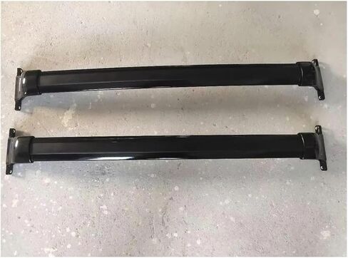 2PCS Aluminum Crossbar Cross Bars Lockable Compatible for GMC Acadia 2024 Luggage Carrier Roof Rail Rack Lockable in Kuwait