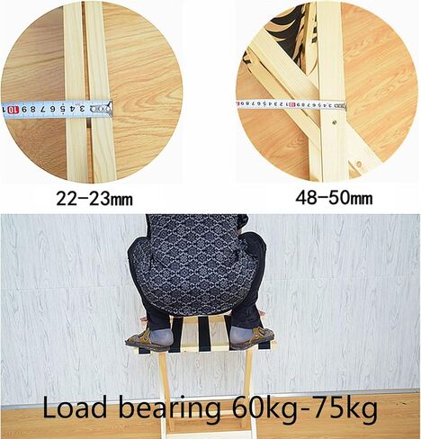 Luggage rack,Wood Color Hotel Luggage Rack for Guest Room Folding Suitcase Rack Collapsible Carry On Holder Bedroom for Bedroom,Guest Room, or Hotel Sturdy Wooden in Kuwait