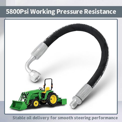 LVA15654 Hydraulic Hose Replacement for John Deere 3025E 3032E 3036E 3038E for Eaton Compact Utility Tractor, Steering 32/3 Oil Line 5800 Psi in Saudi Arabia