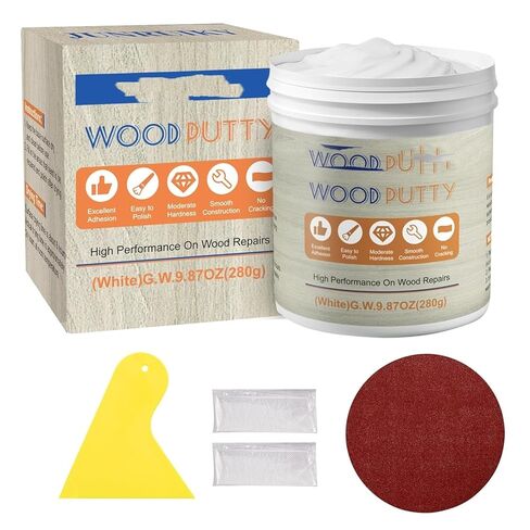 Wood Filler, Wood Putty, Wood Putty Filler Paintable, Stainable & Quick Drying - Quickly Repair Any Broken and defective Wooden Furniture in Saudi Arabia