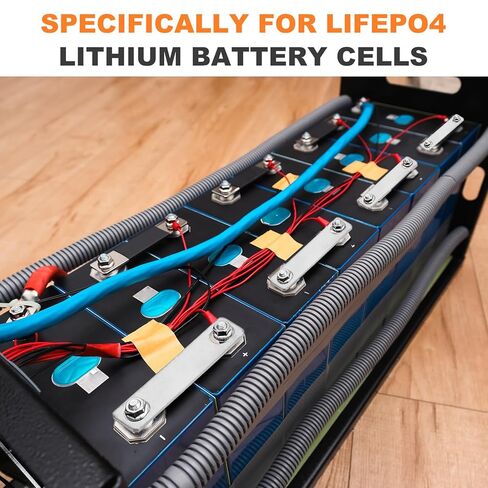 MECCANIXITY 8 Pcs Bus Bars Connector Bus Bar, Hole Spacing 2.76" Thickness 1.5MM Nickel-Plated Surface for Lithium Battery 3.2V 50Ah 100Ah 280Ah LiFePO4 Cells, Silver in Saudi Arabia