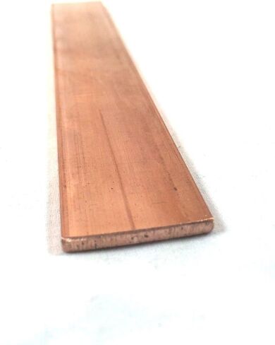 SuperDi Copper Flat Bar Stock 1/8" x 1" x 6"- Knife making, hobby, craft, C110-1 Bar in Saudi Arabia