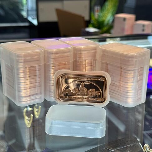 20 Count x 1 oz Copper $100 Bars w/ 1 Tube for Easy Storage in Saudi Arabia
