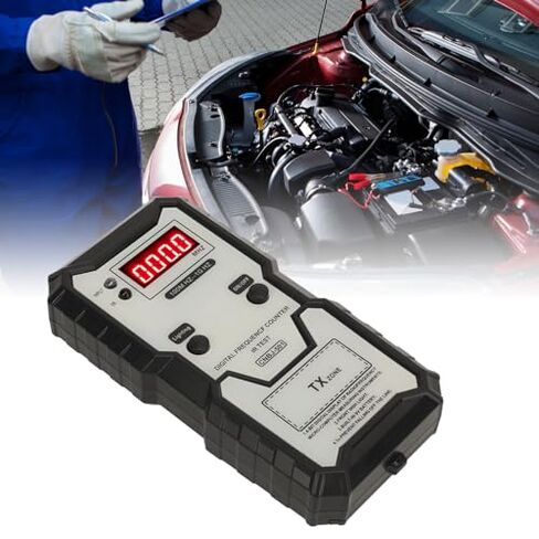 Remote Key Fob Frequency Tester for Accurate Detection of Car Keys Electric Door Controllers Garage Doors with Infrared Detection Key Fob Tester in Saudi Arabia