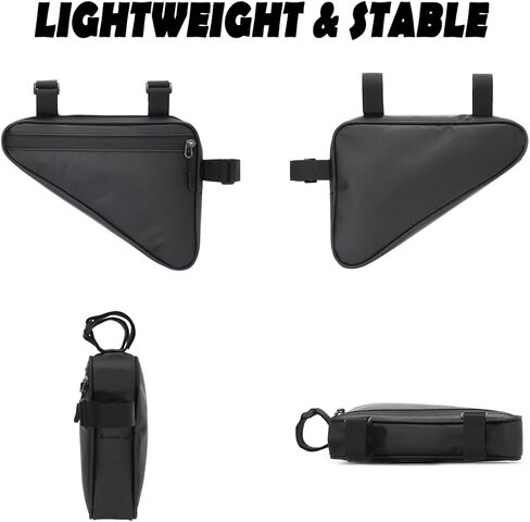 ITSCOOL حقيبة تخزين إطار الدراجة مقاومة للماء للدراجات مثلث الحقيبة العلوي أنبوب دراجة حقيبة أداة الملحقات لدراجة الطريق الجبلية MTB in Kuwait