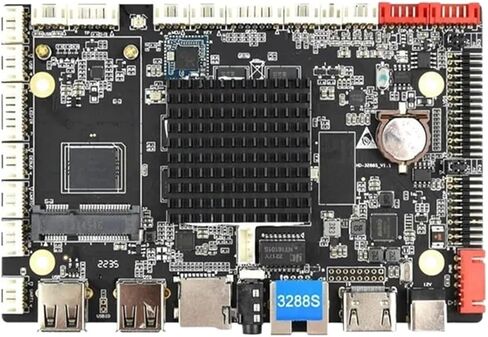 اللوحة الأم للافتات الرقمية LCD HD 3288S واجهة التحكم إخراج 4K تشغيل فيديو 4K (ذاكرة وصول عشوائي 4 جيجا وتخزين 32 جيجا) in Kuwait