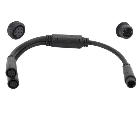 كابل EBIKE 2 دبوس؛ سلك تمديد 1T2 Y-Splitter للدراجة الإلكترونية، نوع جوليت، مناسب لمفتاح قطع الفرامل، المصباح الأمامي، الخانق، أجهزة استشعار مساعدة الدواسة، 7.9 بوصة، تصميم مقاوم للماء in Kuwait