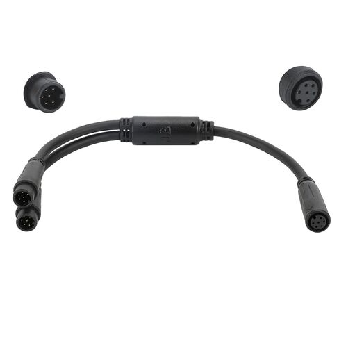 كابل EBIKE 2 دبوس؛ سلك تمديد 1T2 Y-Splitter للدراجة الإلكترونية، نوع جوليت، مناسب لمفتاح قطع الفرامل، المصباح الأمامي، الخانق، أجهزة استشعار مساعدة الدواسة، 7.9 بوصة، تصميم مقاوم للماء in Kuwait