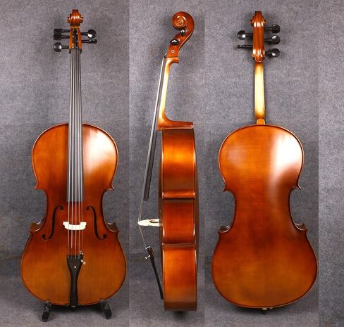 Yinfente 4/4 5 String Cello Acoustic Model Full size Spruce Maple wood Free Cello bow Bag Sweet Sound in Saudi Arabia