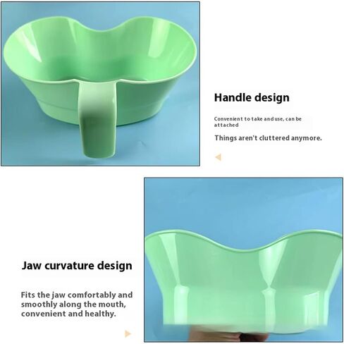 مستشفى غوجيانغ يستخدم كأس نظافة الأسنان سعة 900 مل مع تصميم انسكاب وخفيف الوزن للبناء المحمول للعناية بالفم لكبار السن in Kuwait