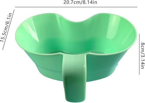 مستشفى غوجيانغ يستخدم كأس نظافة الأسنان سعة 900 مل مع تصميم انسكاب وخفيف الوزن للبناء المحمول للعناية بالفم لكبار السن in Kuwait