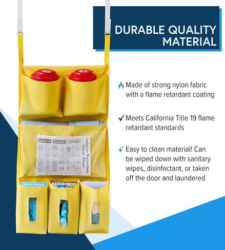 X1 Isolation Door Caddy (Yellow - White) in Saudi Arabia