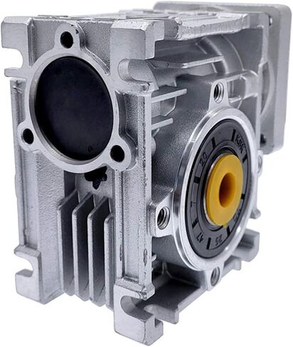 مشغل إلكتروني بتيار مستمر، مخفض سرعة دودة DC، مخفض سرعة علبة التروس الدودية للمبتدئين الإلكترونيين NEMA 23، علبة التروس RV030 14 مم الإخراج 5:1-80:1، أجزاء المحرك DIY: 80 إلى 1) (اللون: Mul in Kuwait