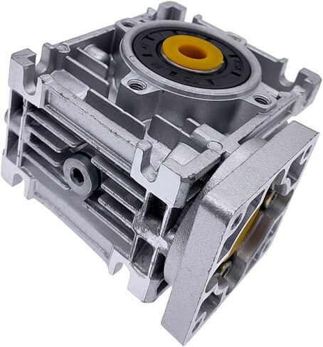 مشغل إلكتروني بتيار مستمر، مخفض سرعة دودة DC، مخفض سرعة علبة التروس الدودية للمبتدئين الإلكترونيين NEMA 23، علبة التروس RV030 14 مم الإخراج 5:1-80:1، أجزاء المحرك DIY: 80 إلى 1) (اللون: Mul in Kuwait