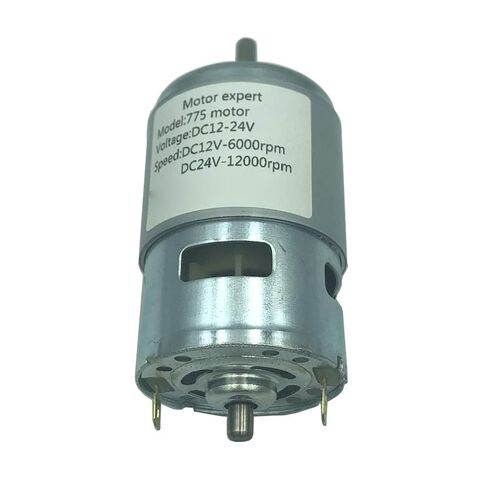 مشغل إلكتروني عالي السرعة بتيار مستمر، تيار مستمر 12 فولت 24 فولت 3000-6000 دورة في الدقيقة 6000-12000 دورة في الدقيقة، أجزاء المحرك DIY: دعامة (الحجم: 795 3000 6000 دورة في الدقيقة) in Kuwait