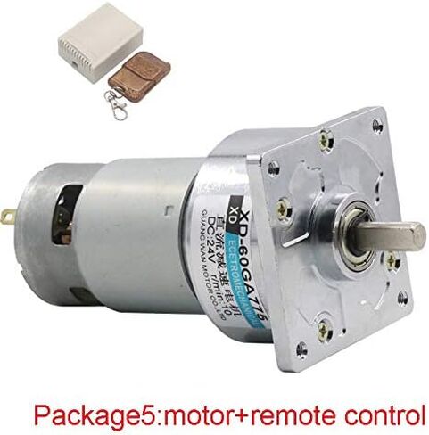 dc electronic starter Powerful Micro Permanent Magnet High Torque 24V DC Gear electronic starter, 12 Volt Slow Low Speed Adjustable Speed Reversed, DIY Driver Parts : 24v 400rpm , Voltage : Package5 ) in Kuwait