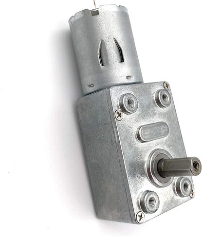 مشغل إلكتروني بتيار مستمر، تيار مستمر 6 فولت، 12 فولت، 24 فولت، مشغل إلكتروني لتقليل التروس، عزم دوران عالٍ، مشغل إلكتروني، مخفض علبة التروس الكهربائية، قفل ذاتي، أجزاء محرك DIY: 160 دورة في الدقيقة، الجهد: 12 فولت) (Col in Kuwait