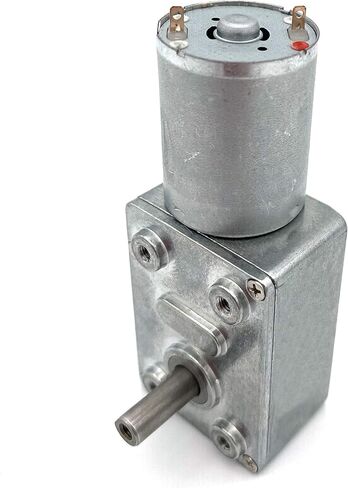 مشغل إلكتروني بتيار مستمر، تيار مستمر 6 فولت، 12 فولت، 24 فولت، مشغل إلكتروني لتقليل التروس، عزم دوران عالٍ، مشغل إلكتروني، مخفض علبة التروس الكهربائية، قفل ذاتي، أجزاء محرك DIY: 160 دورة في الدقيقة، الجهد: 12 فولت) (Col in Kuwait