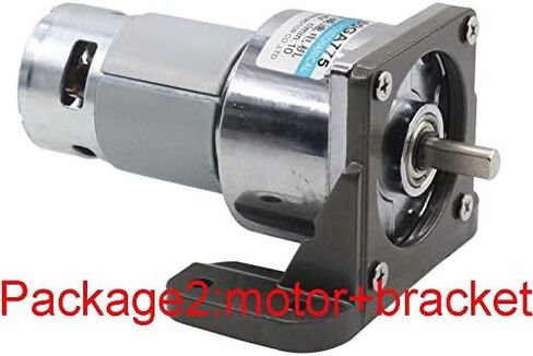 dc electronic starter Powerful Micro Permanent Magnet High Torque 24V DC Gear electronic starter, 12 Volt Slow Low Speed Adjustable Speed Reversed, DIY Driver Parts : 24v 300rpm , Voltage : Package5 ) in Kuwait