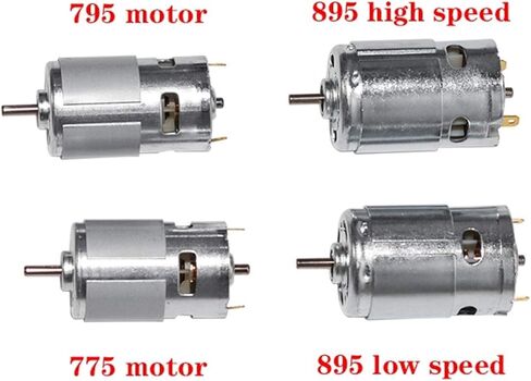 dc electronic starter 775 795 895 electronic starter, Large Torque Gear electronic starter, for Engraving Machine Lathe Tool, Bracket DC 12V-24V electronic starter, DIY Driver Parts : 775 electronic s in Kuwait