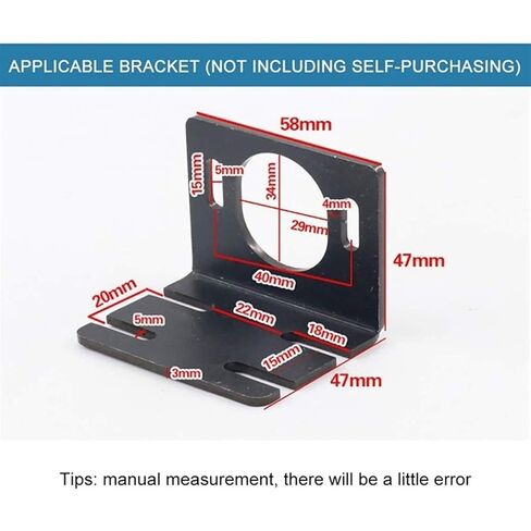 dc Electronic Starter for DIY Generator, Xd-3420 30W High Speed Cw/CCW Permanent Magnet Dc Electronic Starter, DIY Driver Parts : 3000 RPM (Size : 6000 RPM) in Kuwait