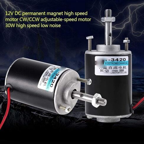 dc Electronic Starter for DIY Generator, Xd-3420 30W High Speed Cw/CCW Permanent Magnet Dc Electronic Starter, DIY Driver Parts : 3000 RPM (Size : 6000 RPM) in Kuwait